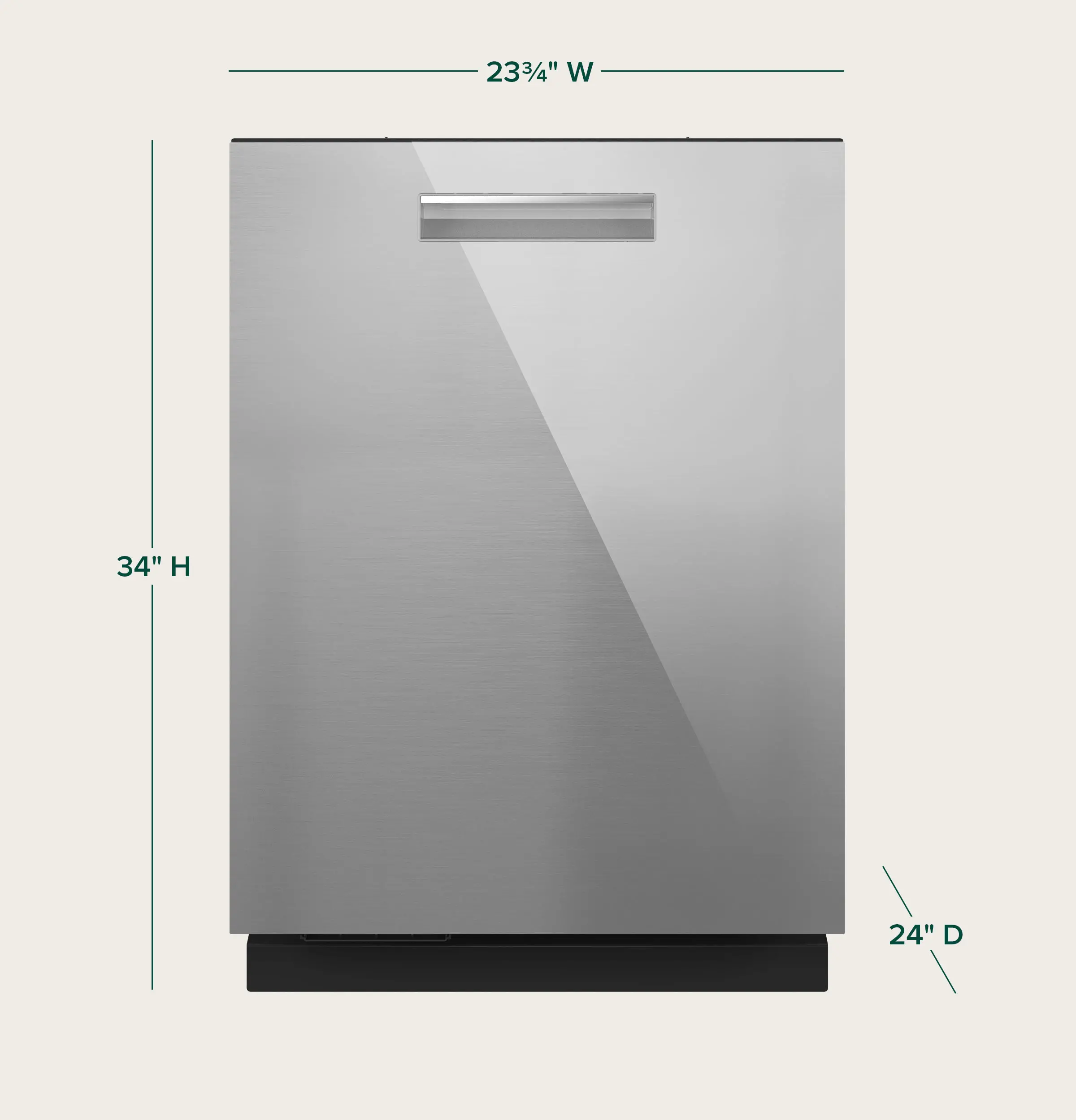 CDP888M5VS5 GE Cafe Top Control Dishwasher - Platinum Glass-4