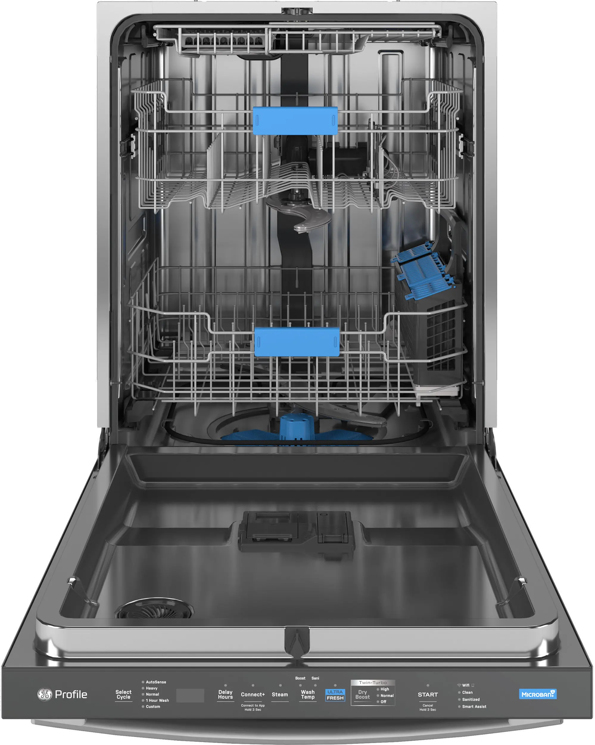 PDT755SYVFS GE Profile Top Control Dishwasher - Stainless Steel-13