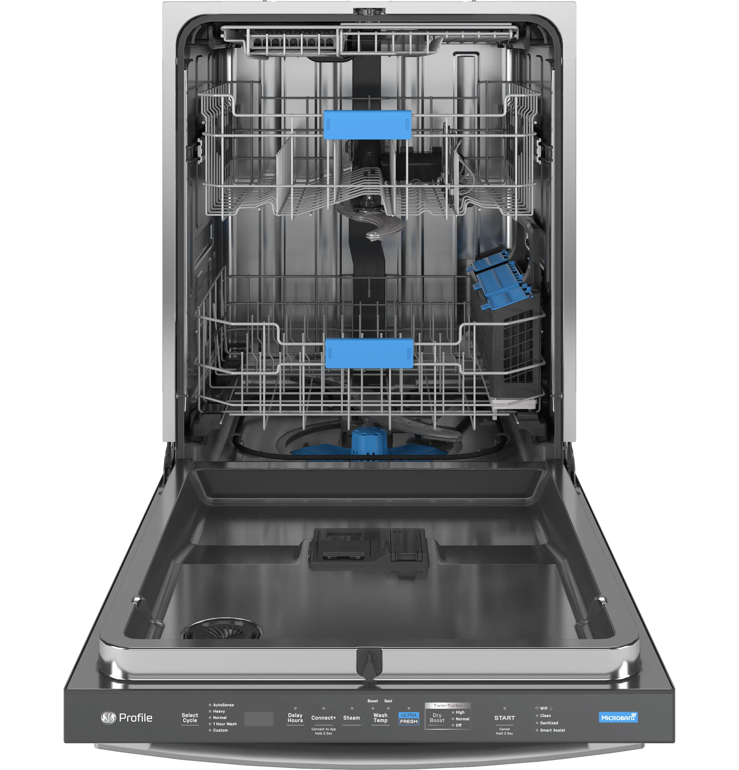 PDT755SYVFS GE Profile Top Control Dishwasher - Stainless Steel-14