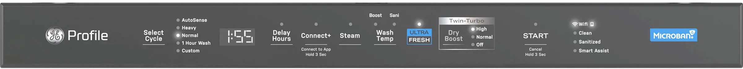 PDT755SYVFS GE Profile Top Control Dishwasher - Stainless Steel-16