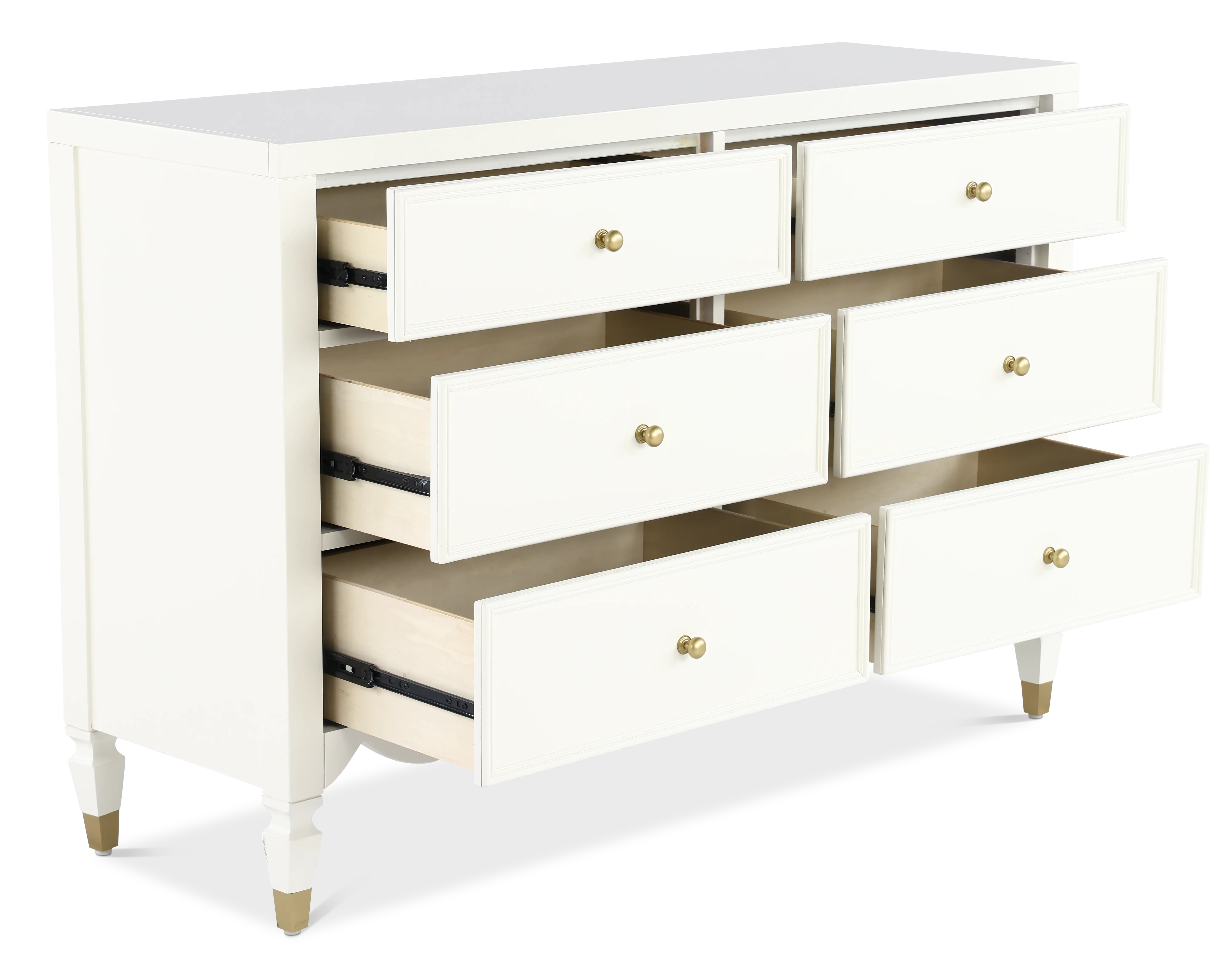 Olivia French White Dresser-5