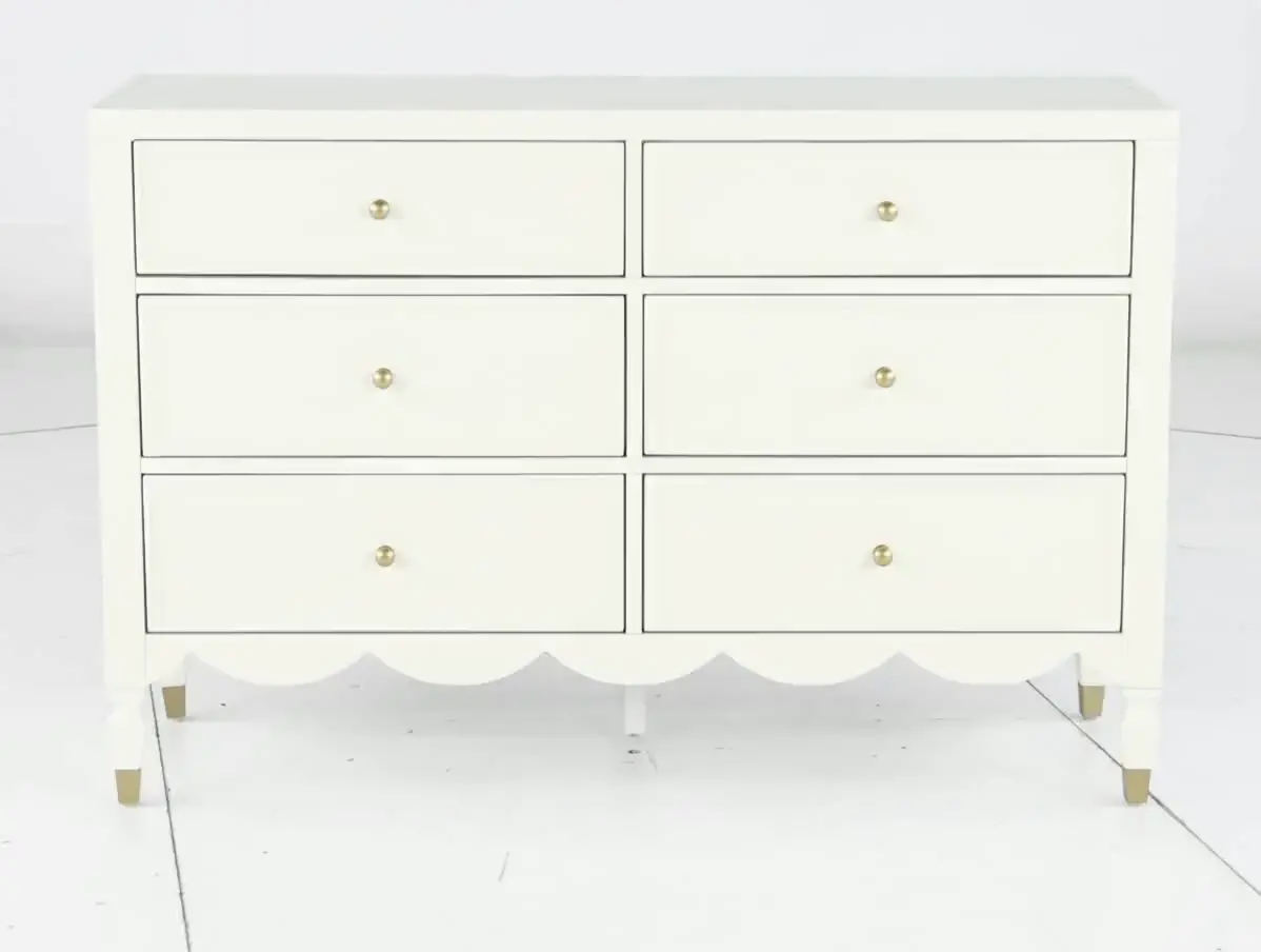 Olivia French White Dresser-7