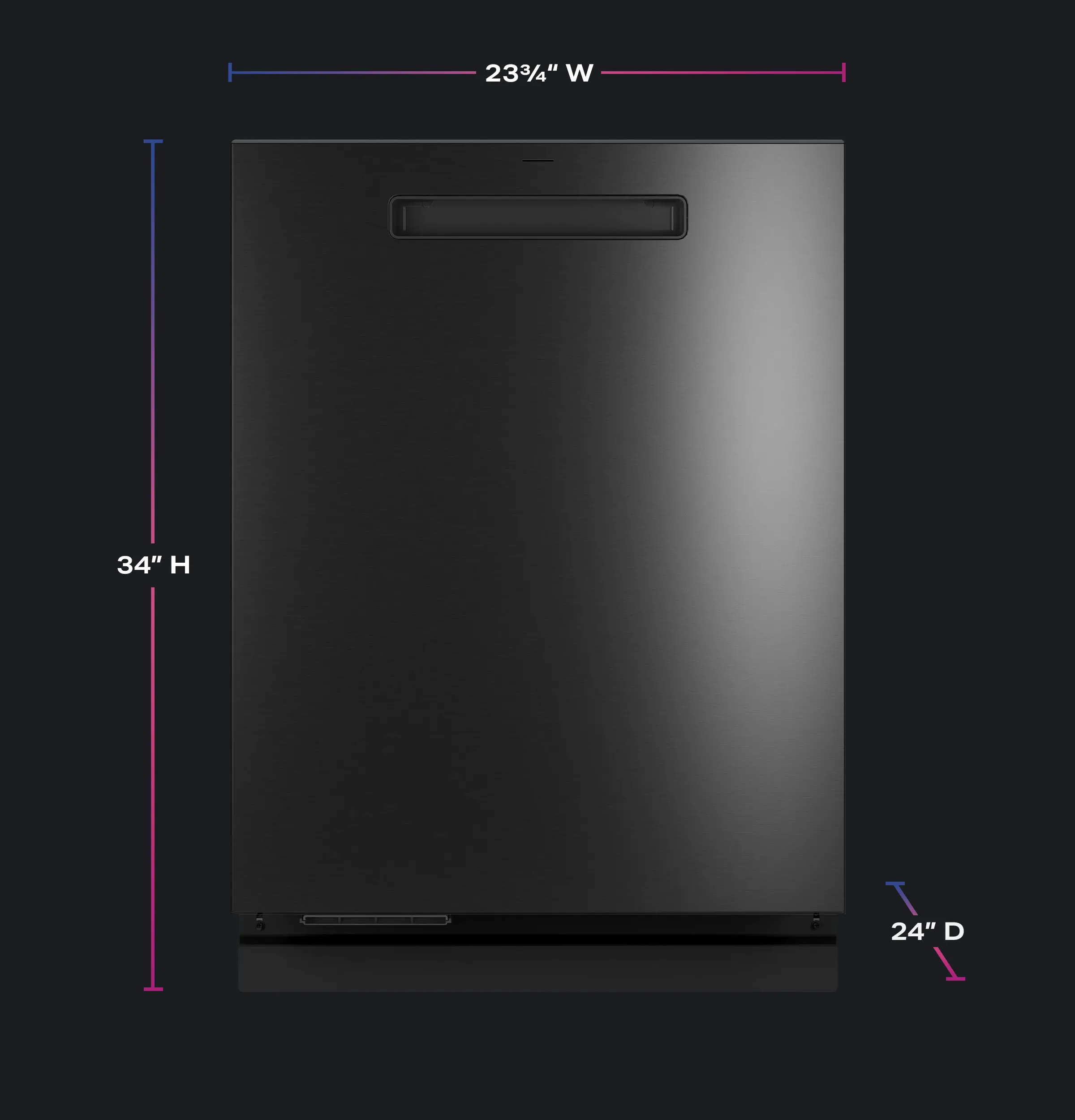 PDP755SBVTS GE Profile Top Control Dishwasher - Black Stainless Steel-4