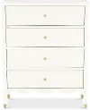 Olivia French White Chest of Drawers