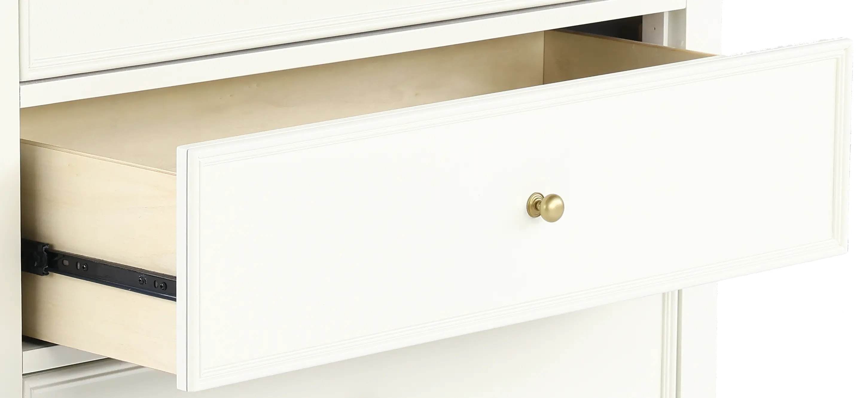 Olivia French White Chest of Drawers-7