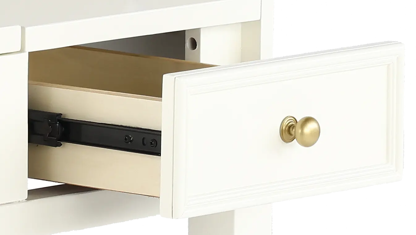 Olivia French White Vanity Set-8