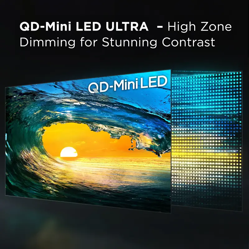 TCL QM8 4K UHD HDR QD-Mini LED Smart TV - Thumbnail 5