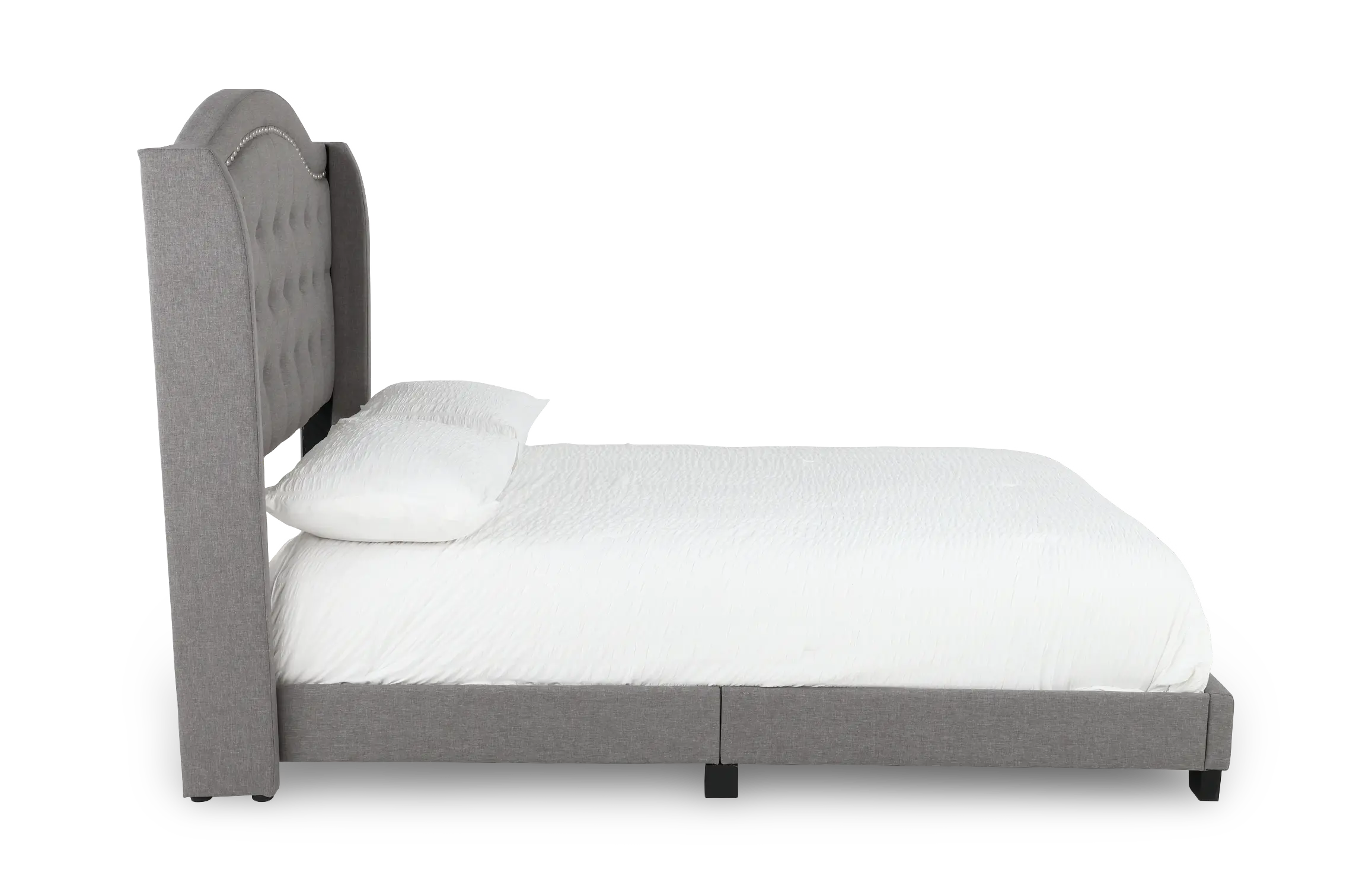Rhyan Gray Full Upholstered Bed-5