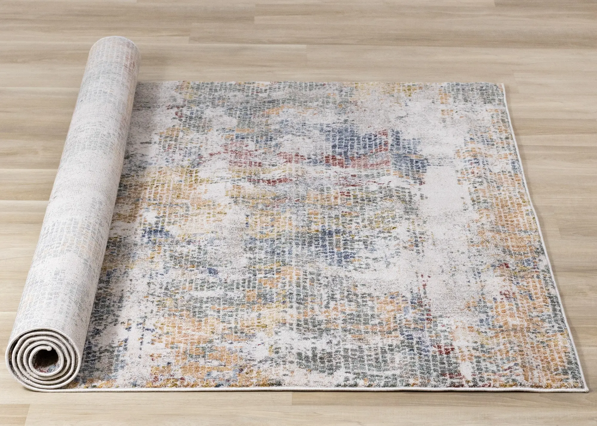 G458/2787160240-5X8 Marisa 5 x 8 Abstract Multicolor Plush Area Rug-6