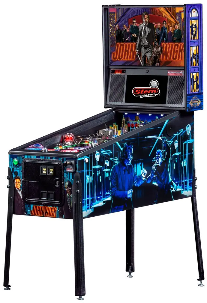 500-55W5-11 Stern John Wick Pro Pinball Machine-1