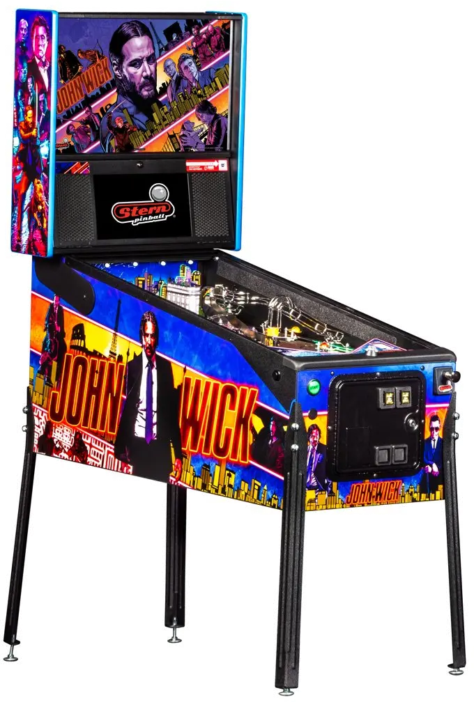 500-55W6-11 Stern John Wick Premium Pinball Machine-1