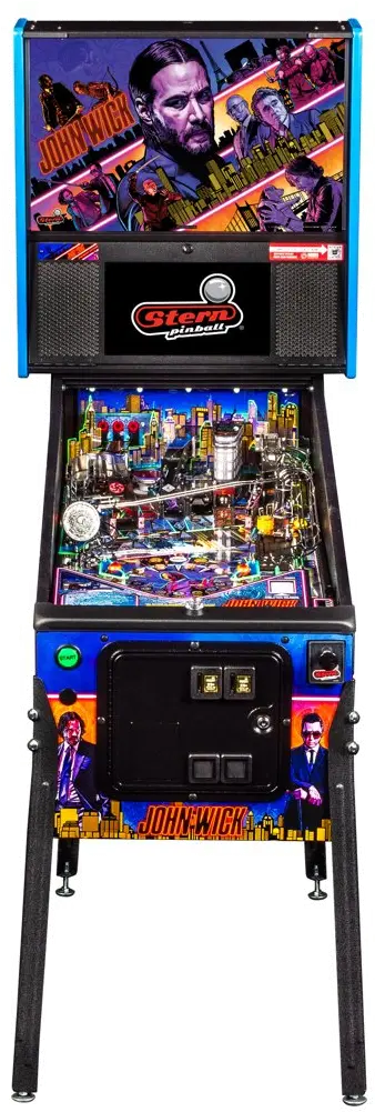 500-55W6-11 Stern John Wick Premium Pinball Machine-4