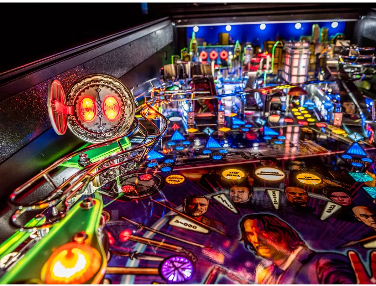 500-55W6-11 Stern John Wick Premium Pinball Machine-8