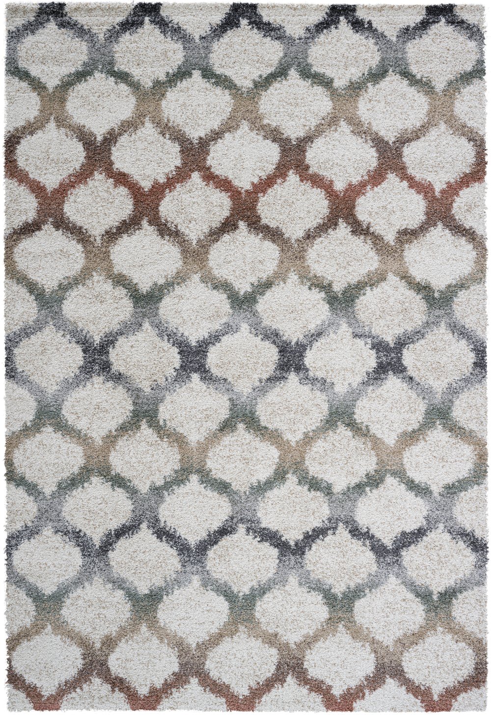 Granada 5 x 8 Spectrum Trellis Multicolor Area Rug