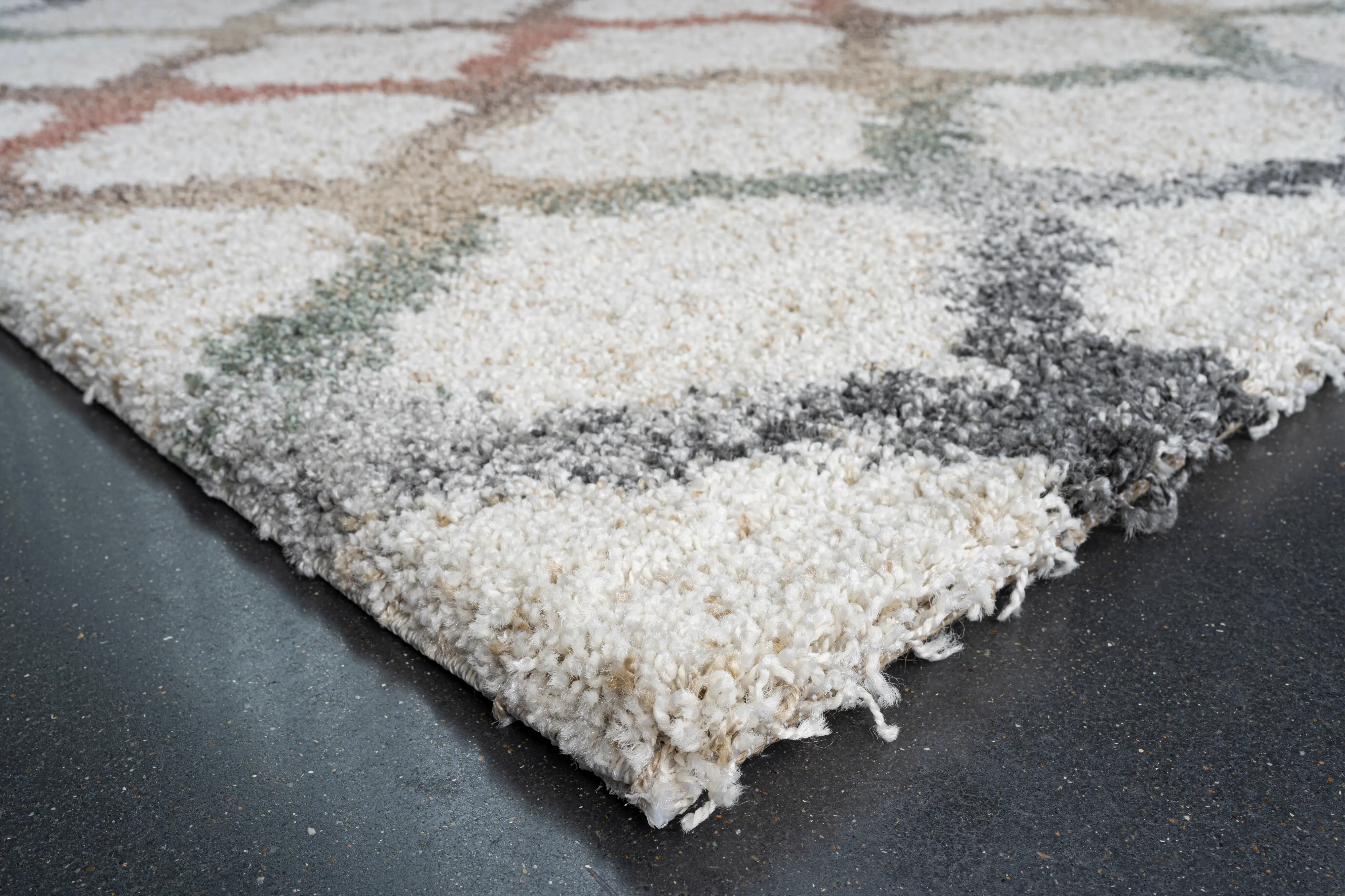 Granada 5 x 8 Spectrum Trellis Multicolor Area Rug-3