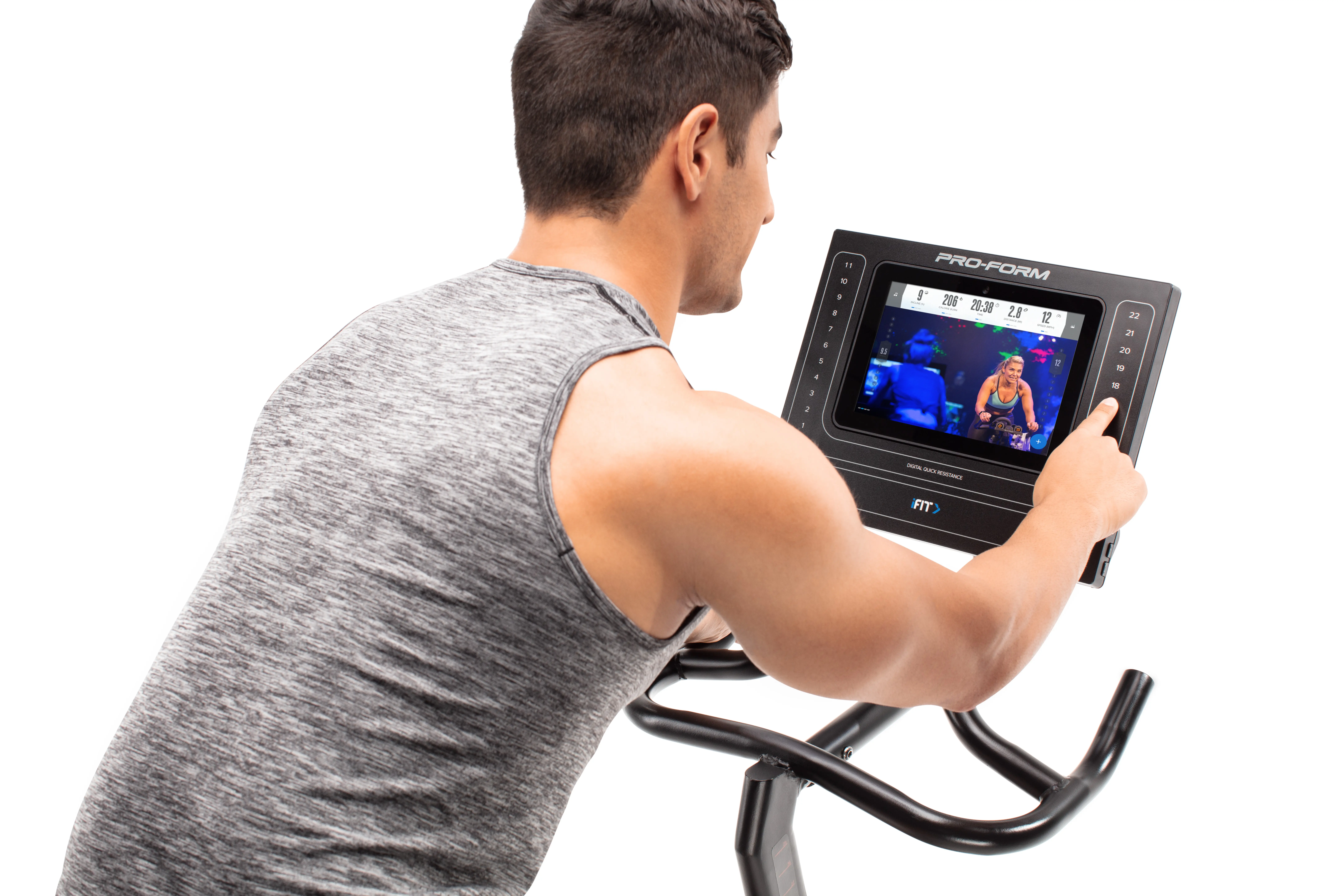 ProForm SMART Power 10.0 Upright Exercise Bike-5