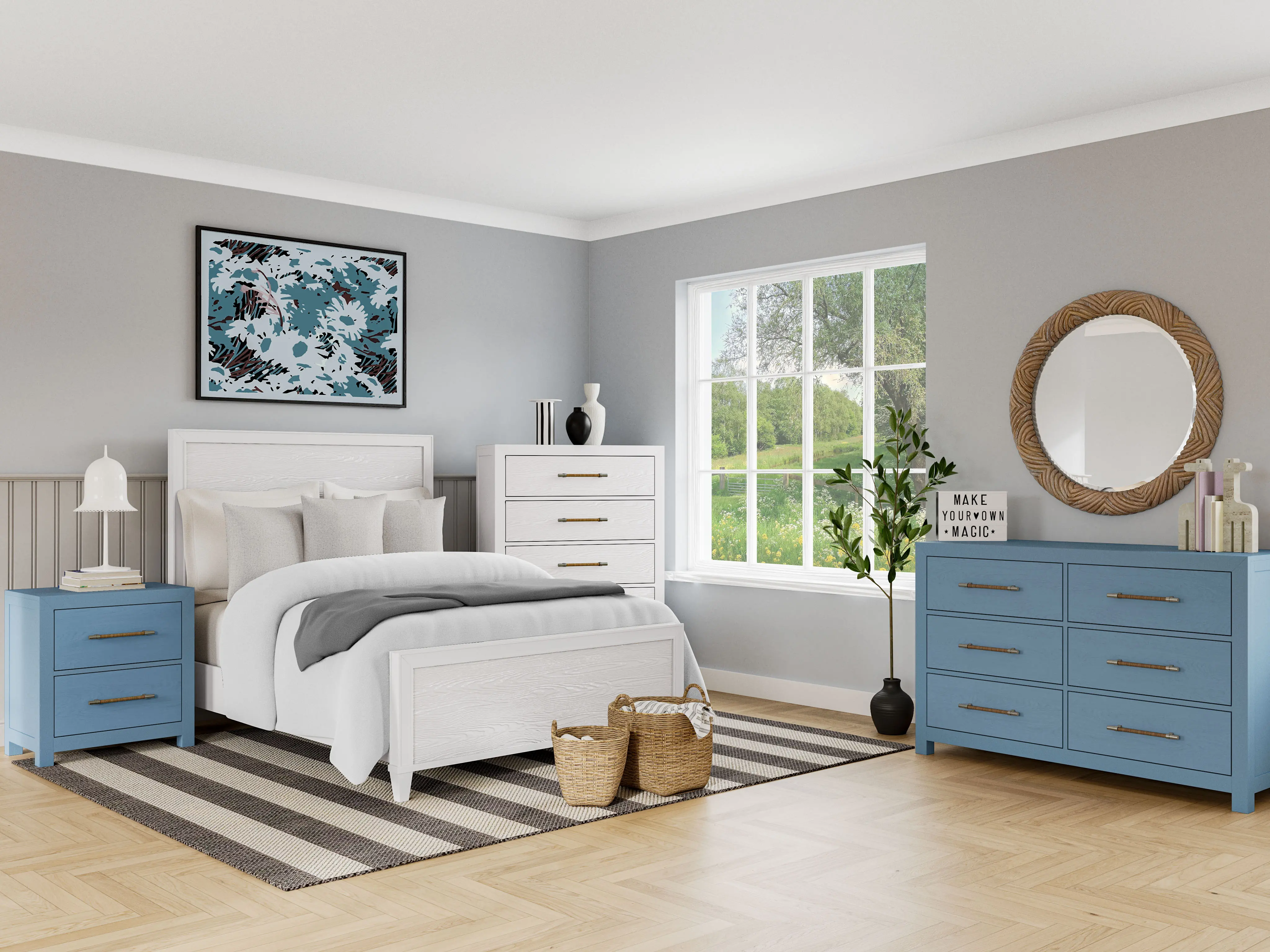 Rosalie White Full Bed-2