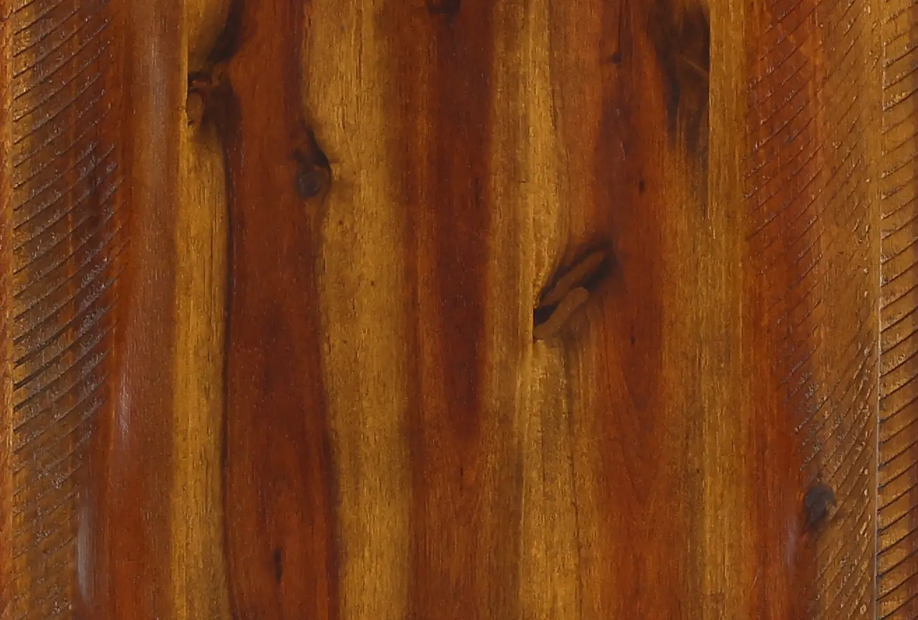 Vineyard Rustic Brown Dining Table-8