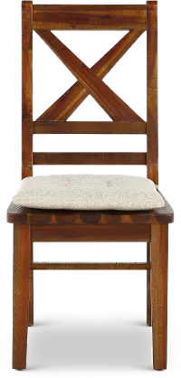 Vineyard Rustic Brown Dining Chair