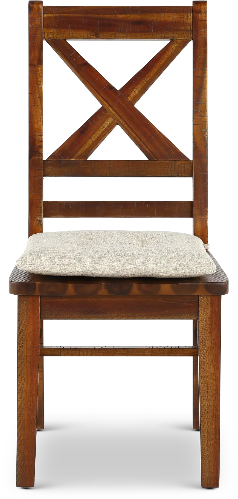 Vineyard Rustic Brown Dining Chair
