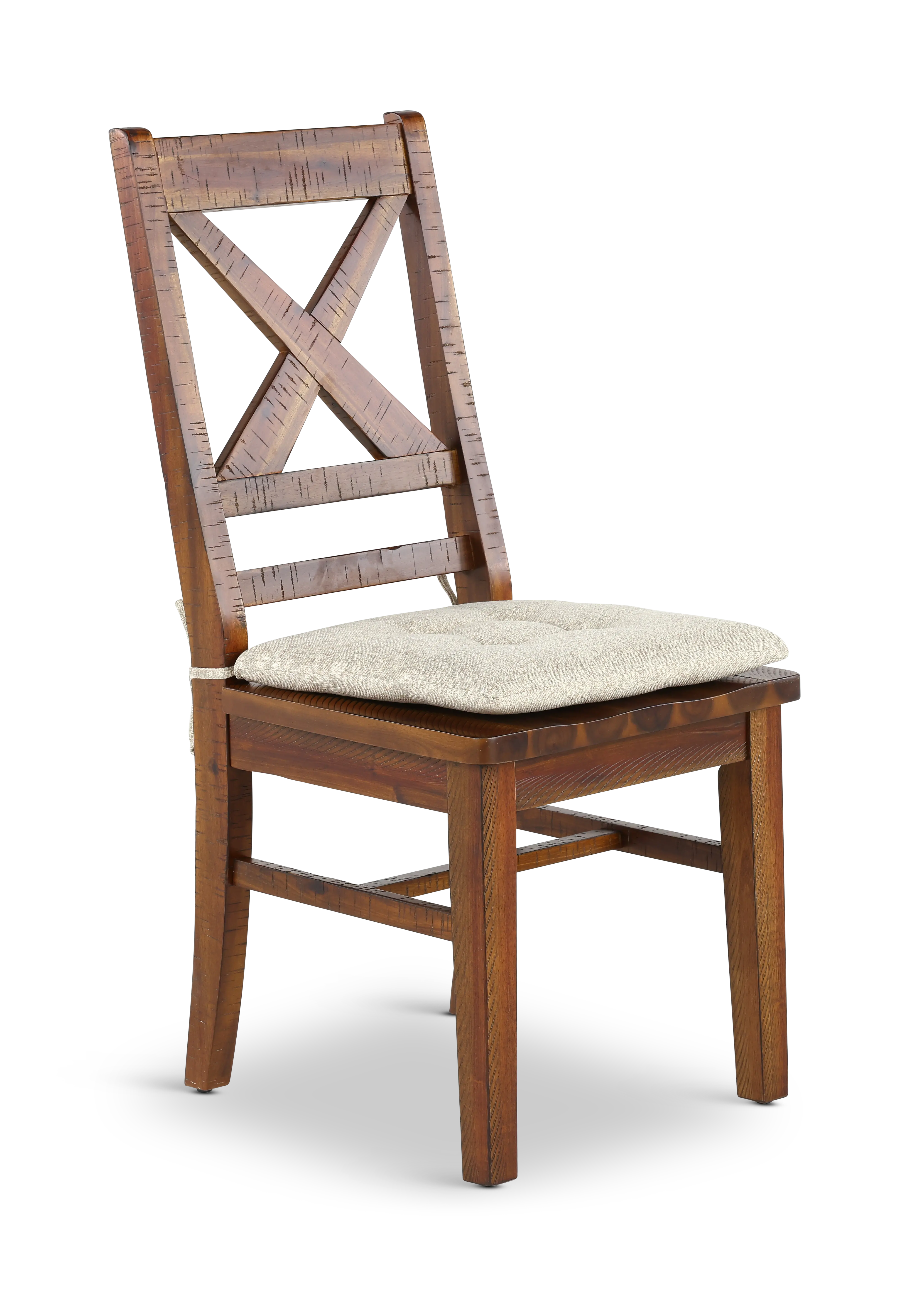 Vineyard Rustic Brown Dining Chair-2