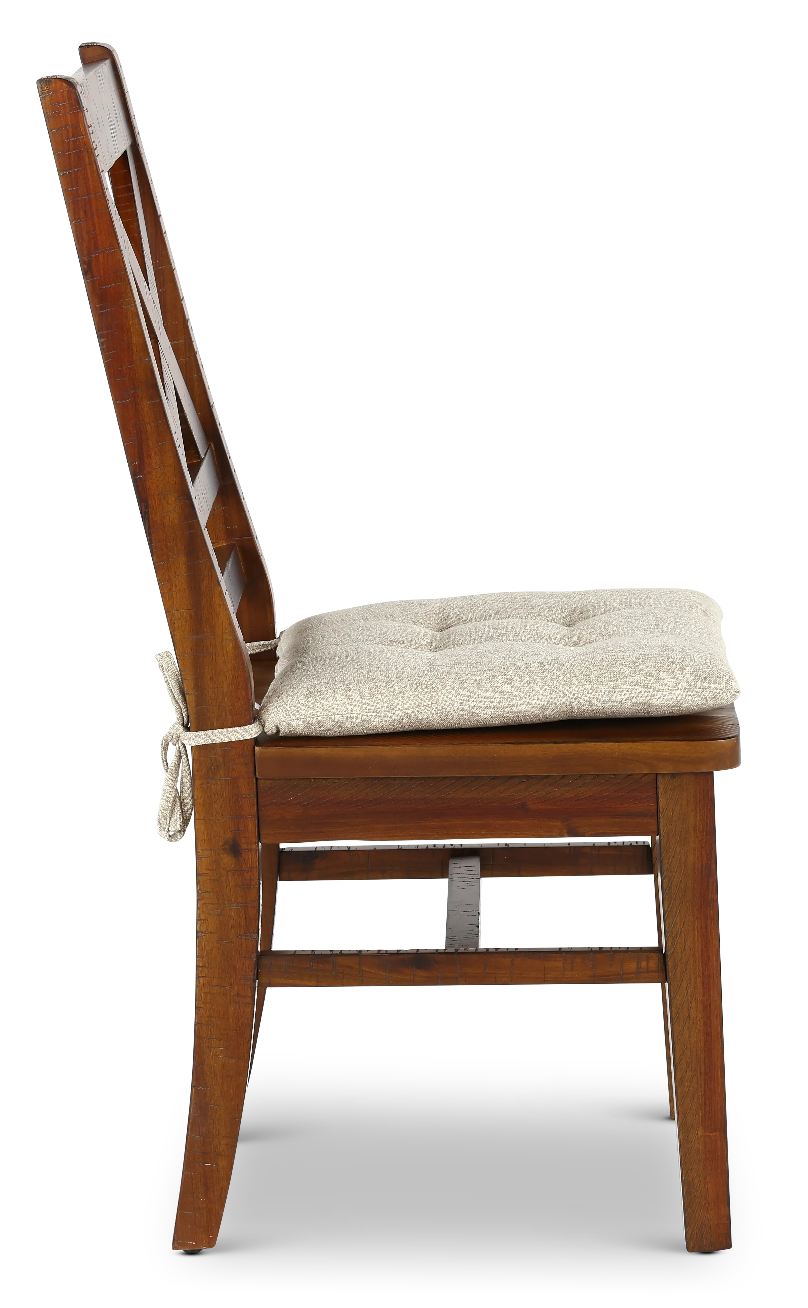 Vineyard Rustic Brown Dining Chair-5