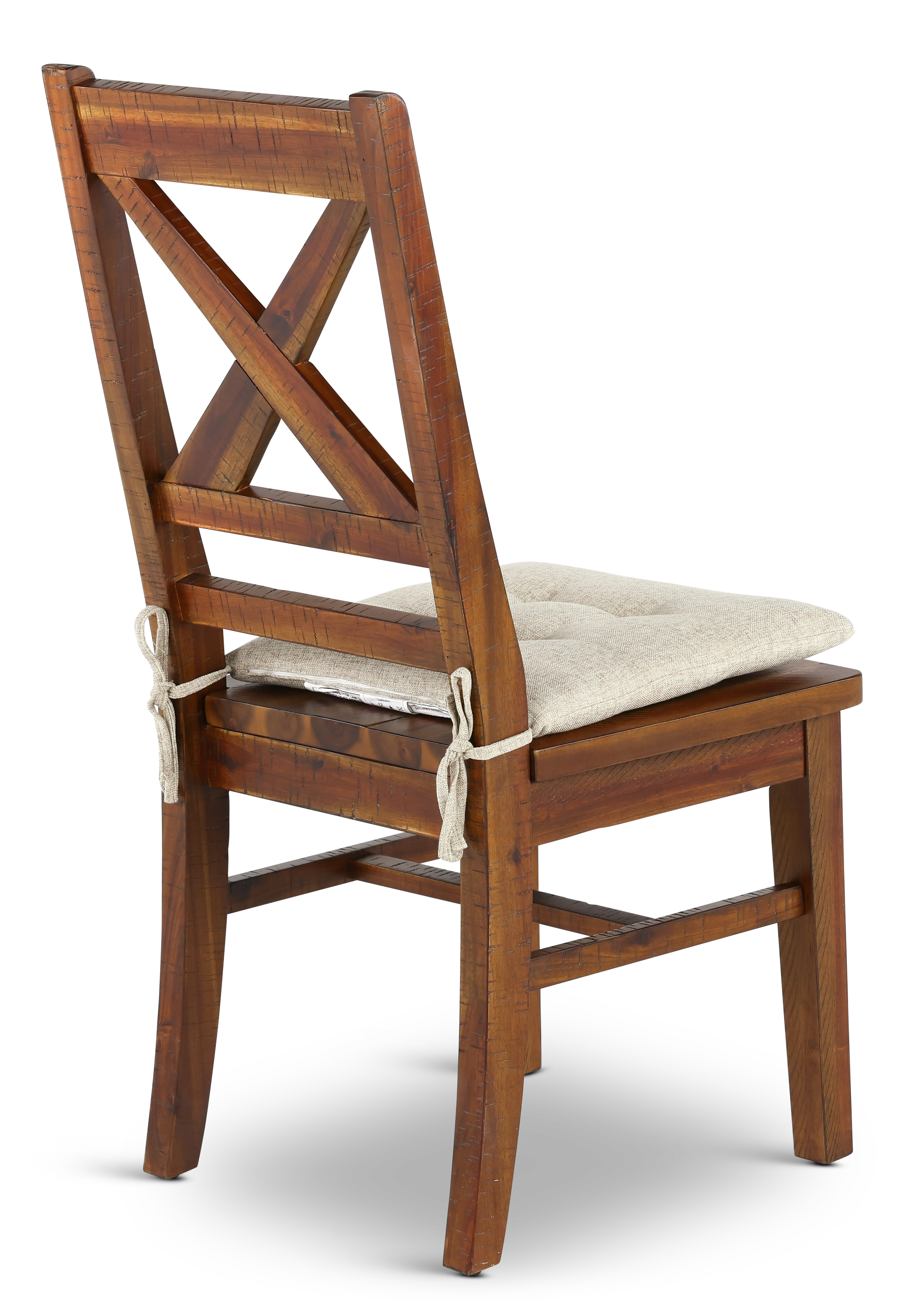 Vineyard Rustic Brown Dining Chair-6