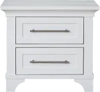 Marina White Nightstand