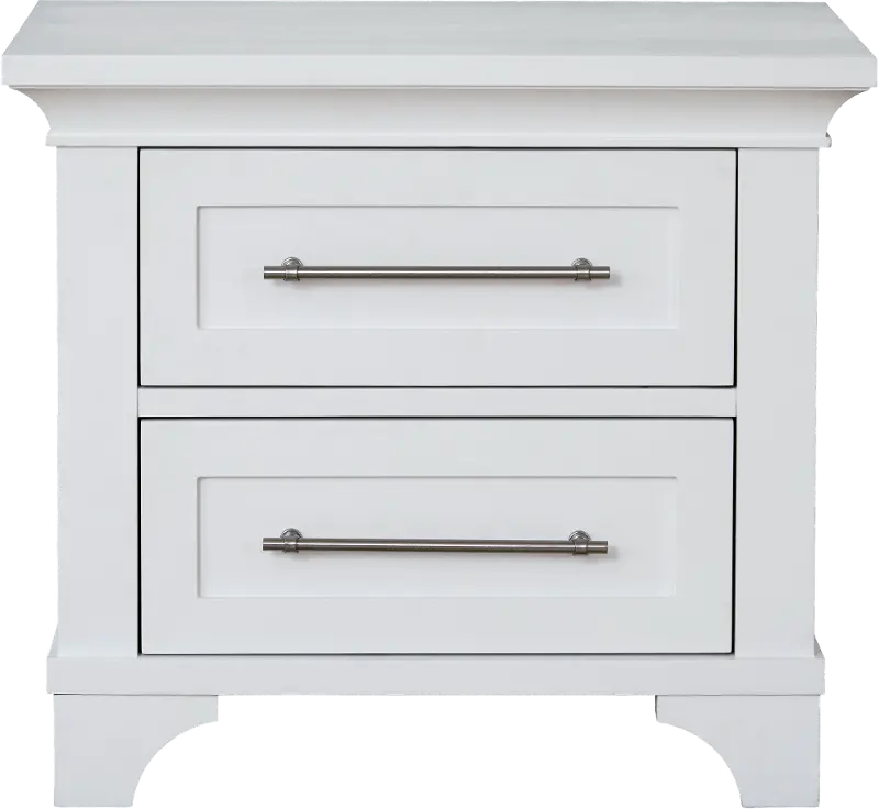 Marina White Nightstand