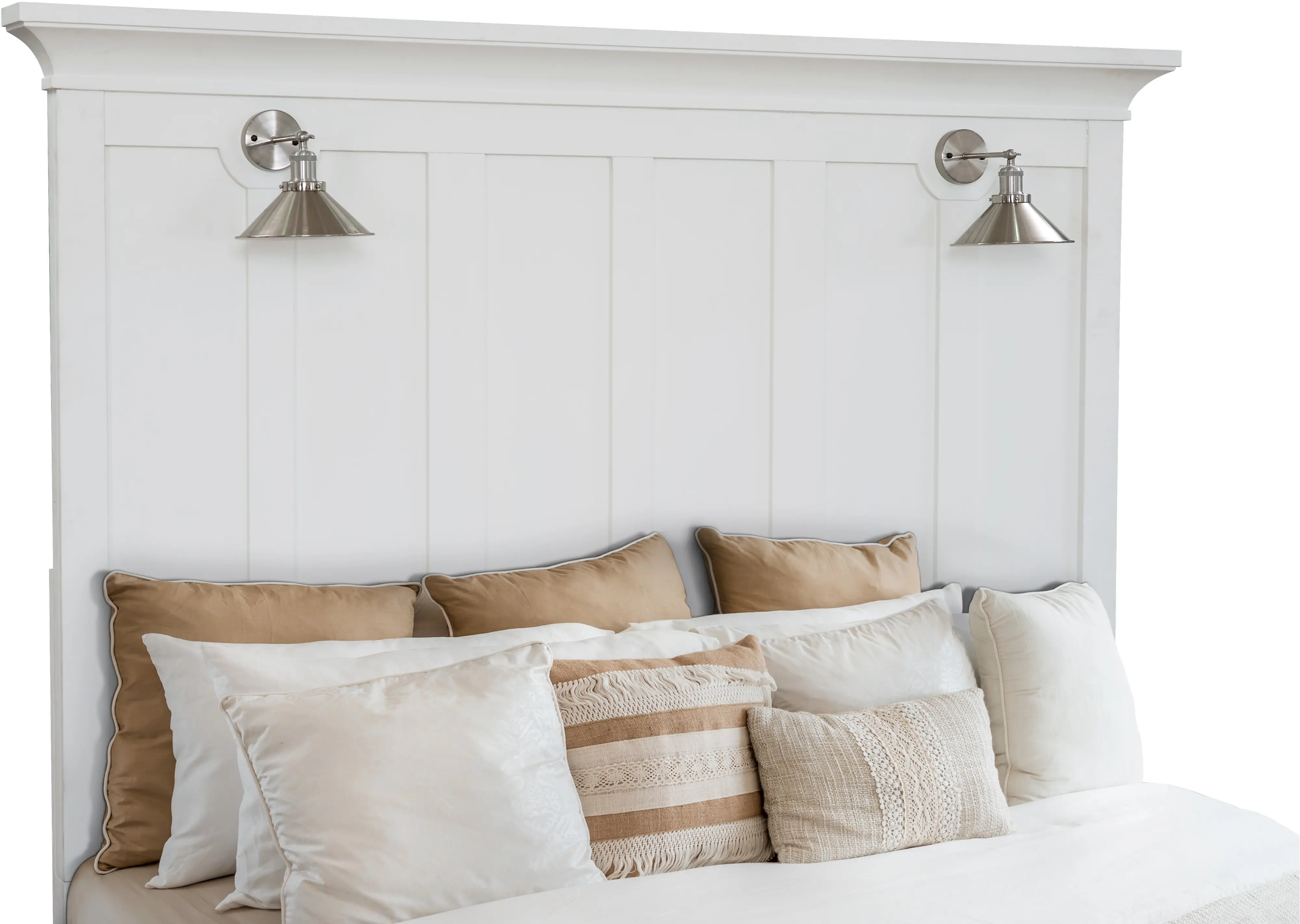 Marina White King Storage Bed-4