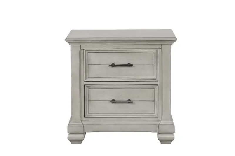 Archer Creek Gray Nightstand