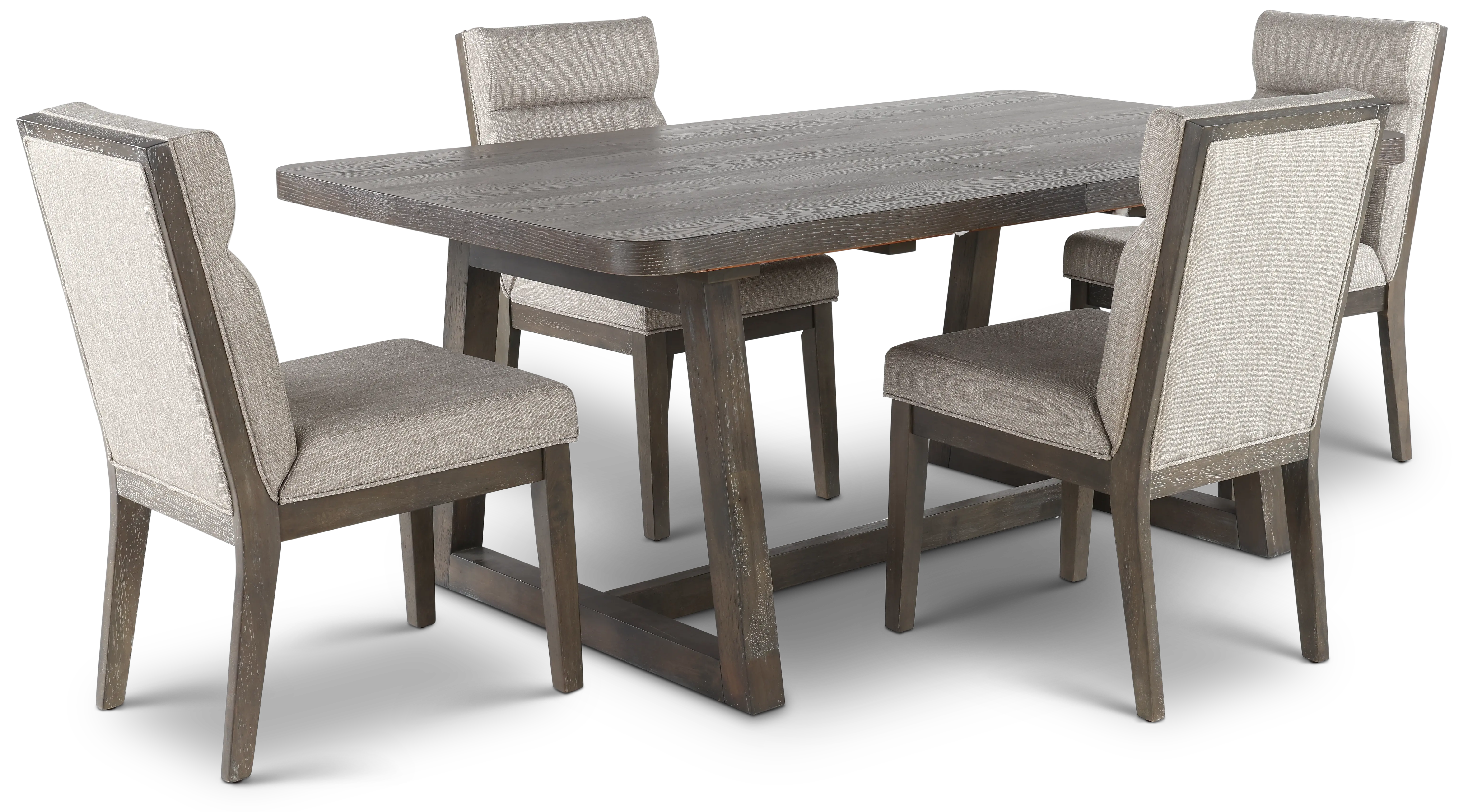 Sanford Gray 5-Piece Dining Set-1