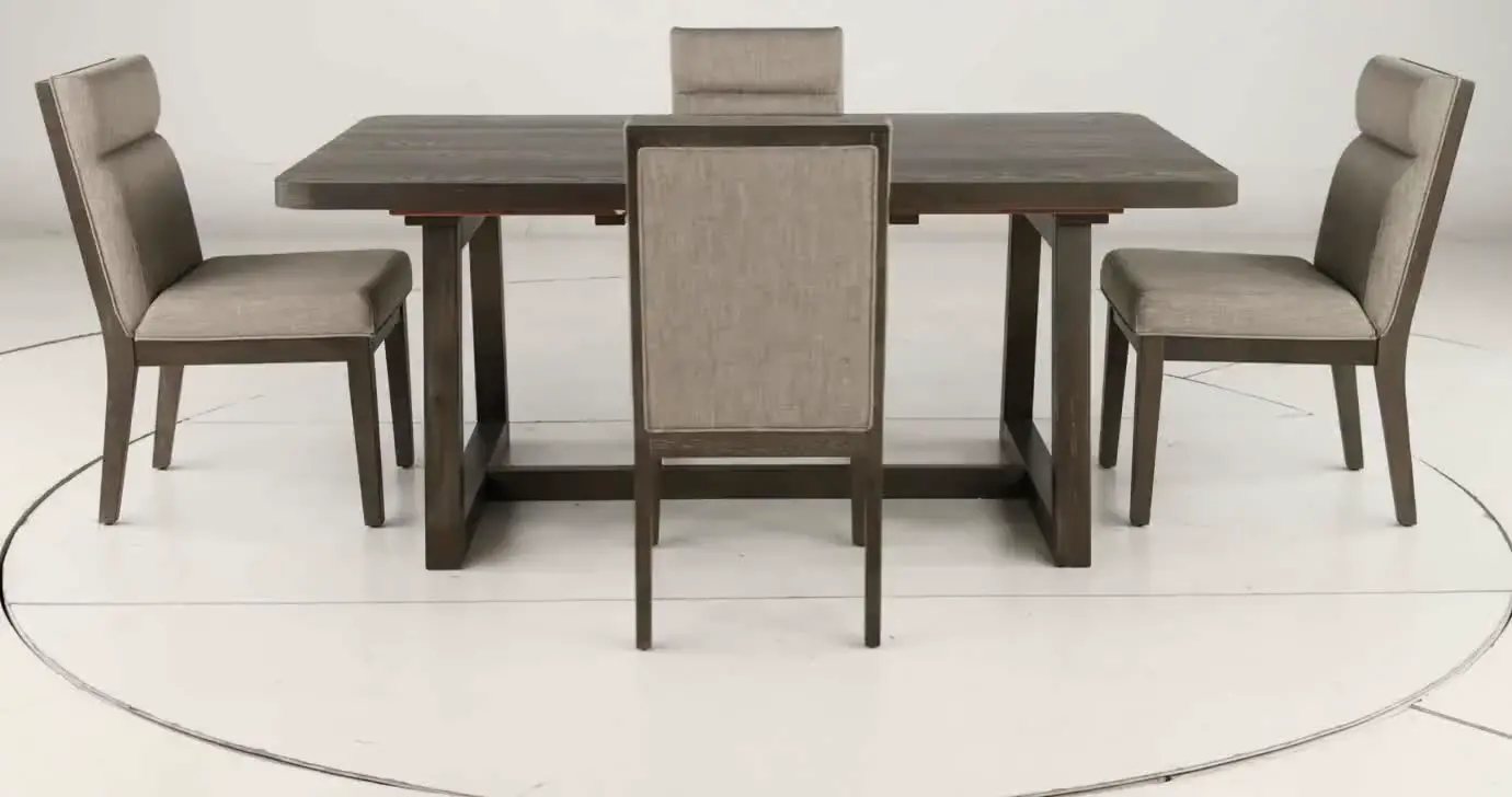 Sanford Gray 5-Piece Dining Set-9