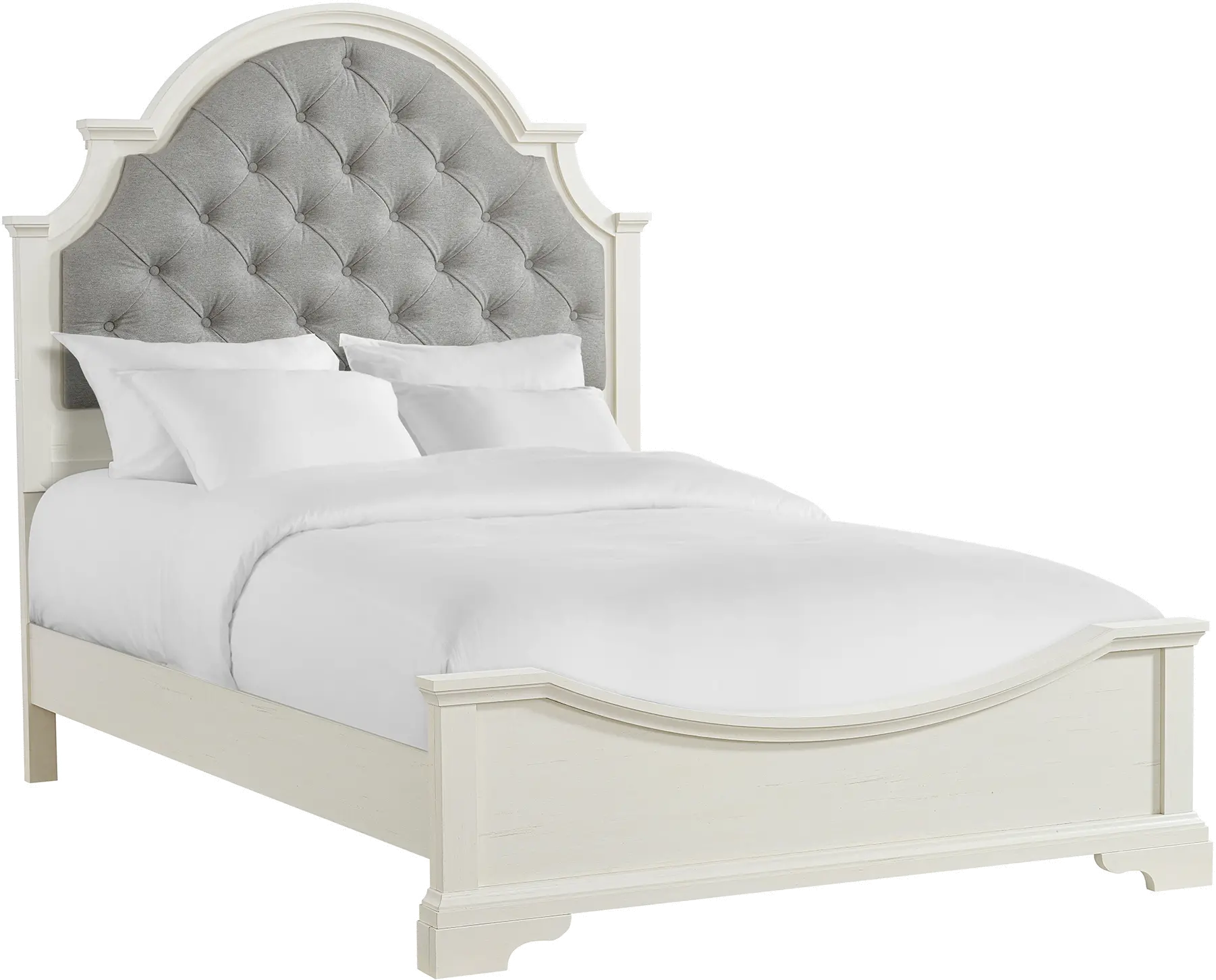 Easton White and Gray Full Bed-1