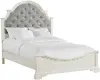 Easton White and Gray Full Bed