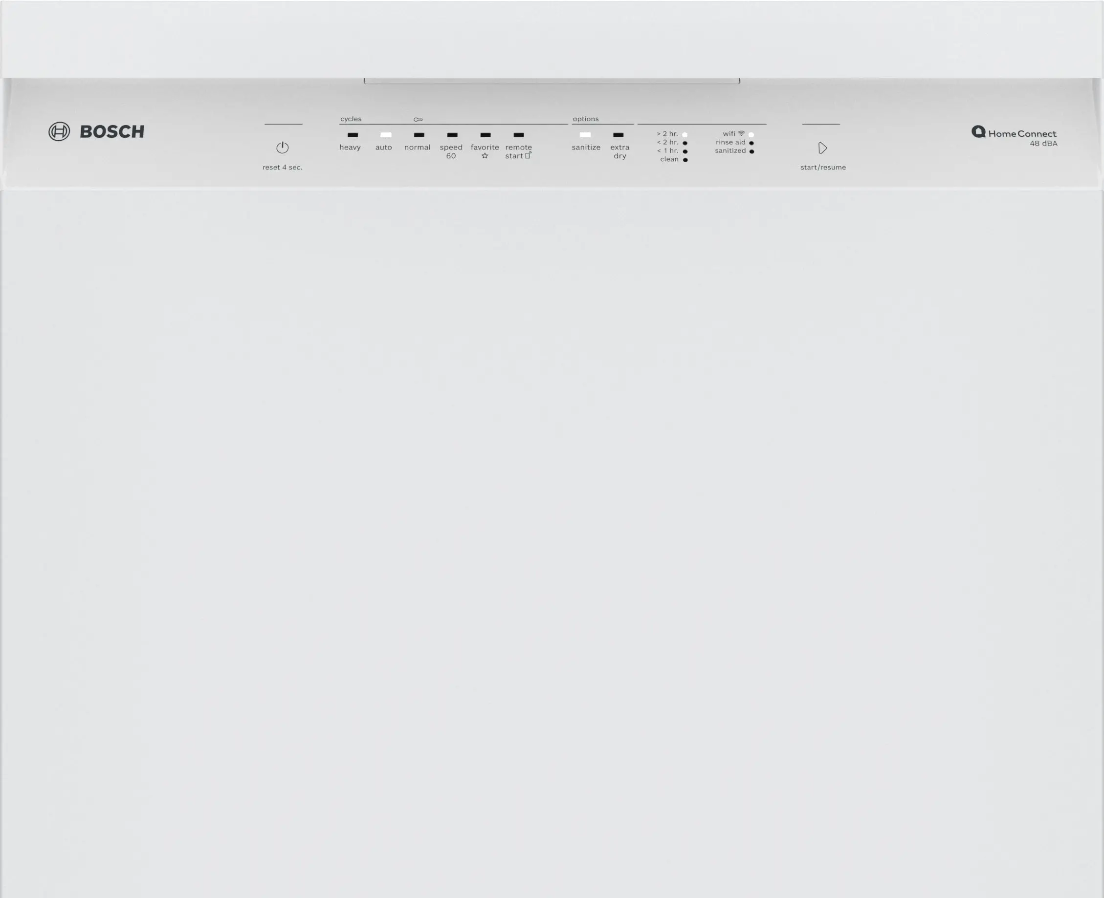 SHE41CM2N Bosch 300 Series Dishwasher - White-2