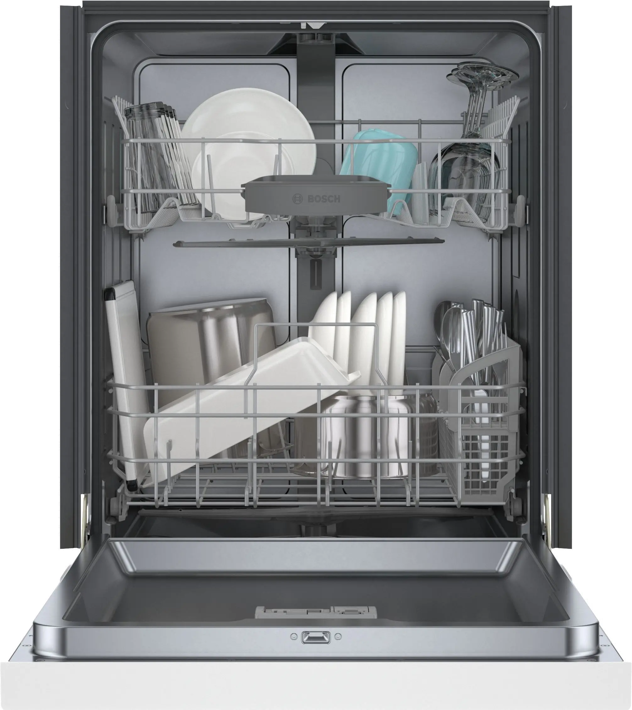 SHE41CM2N Bosch 300 Series Dishwasher - White-6