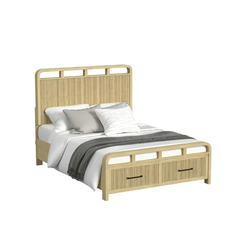 Ridgemont Natural Queen Storage Bed