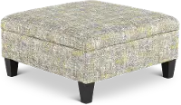 Juno Sea Glass Storage Ottoman