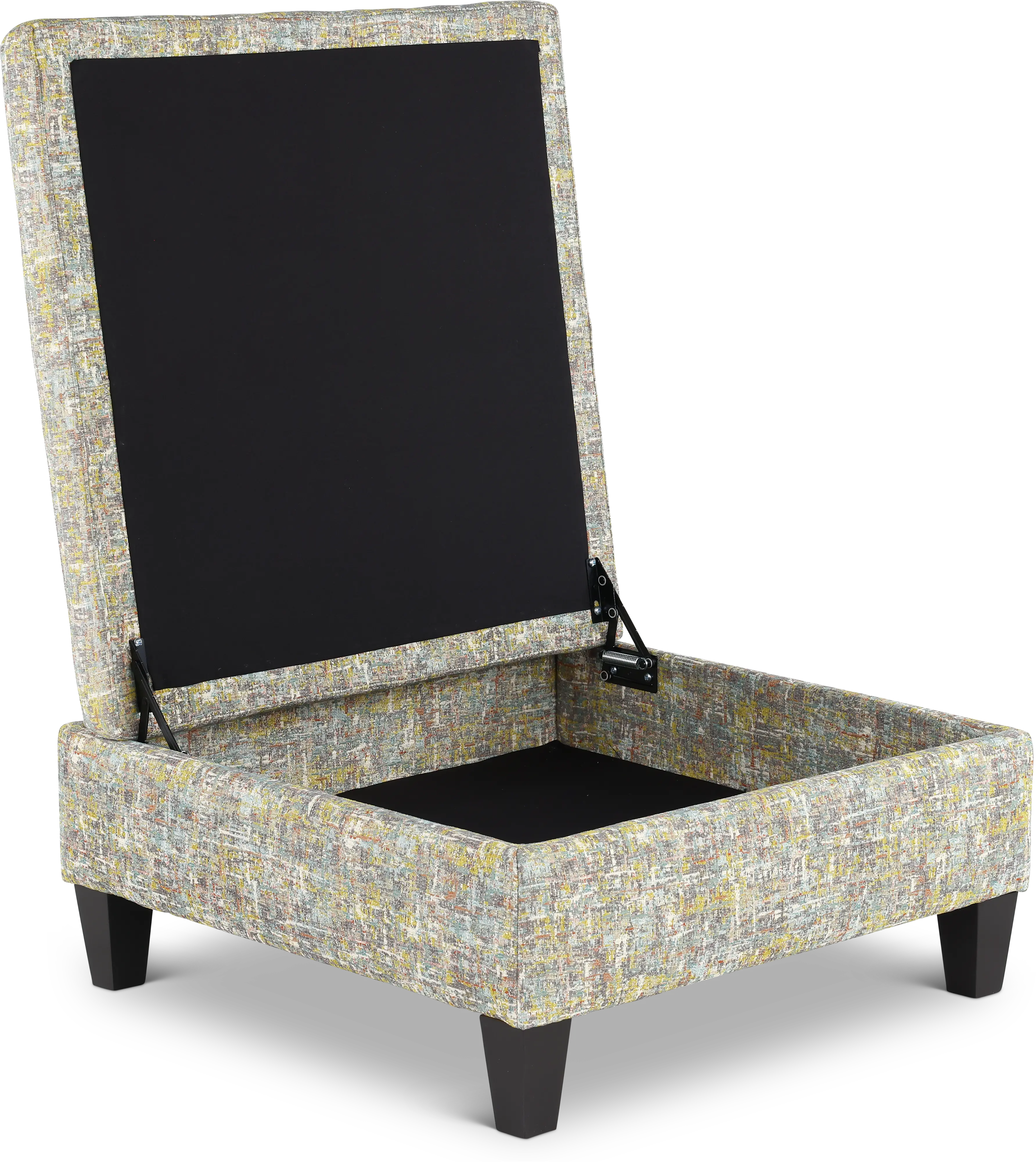 Juno Sea Glass Storage Ottoman-7