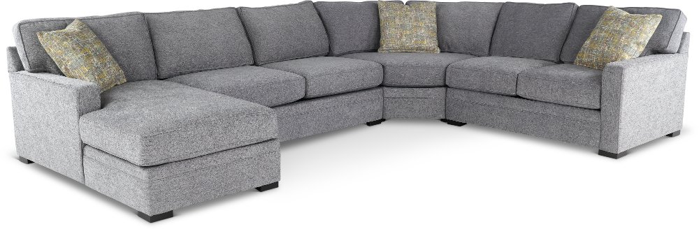 Juno Gray 4 Piece Sectional