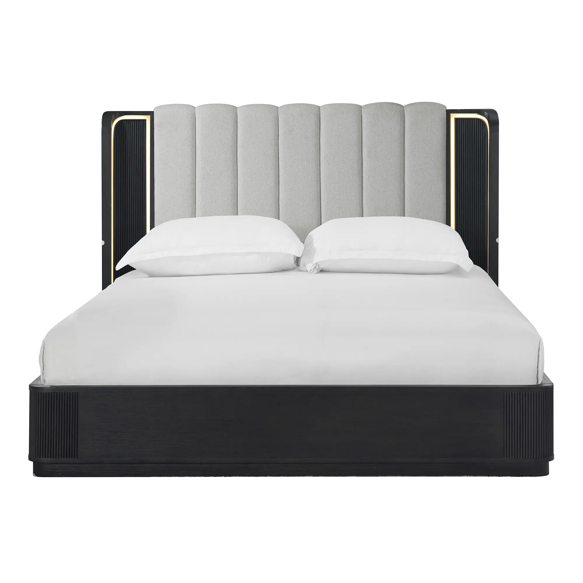 Treviso Espresso Brown Queen Platform Bed-1