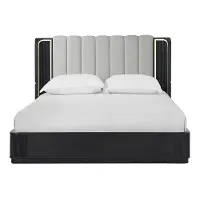 Treviso Espresso Brown Queen Platform Bed
