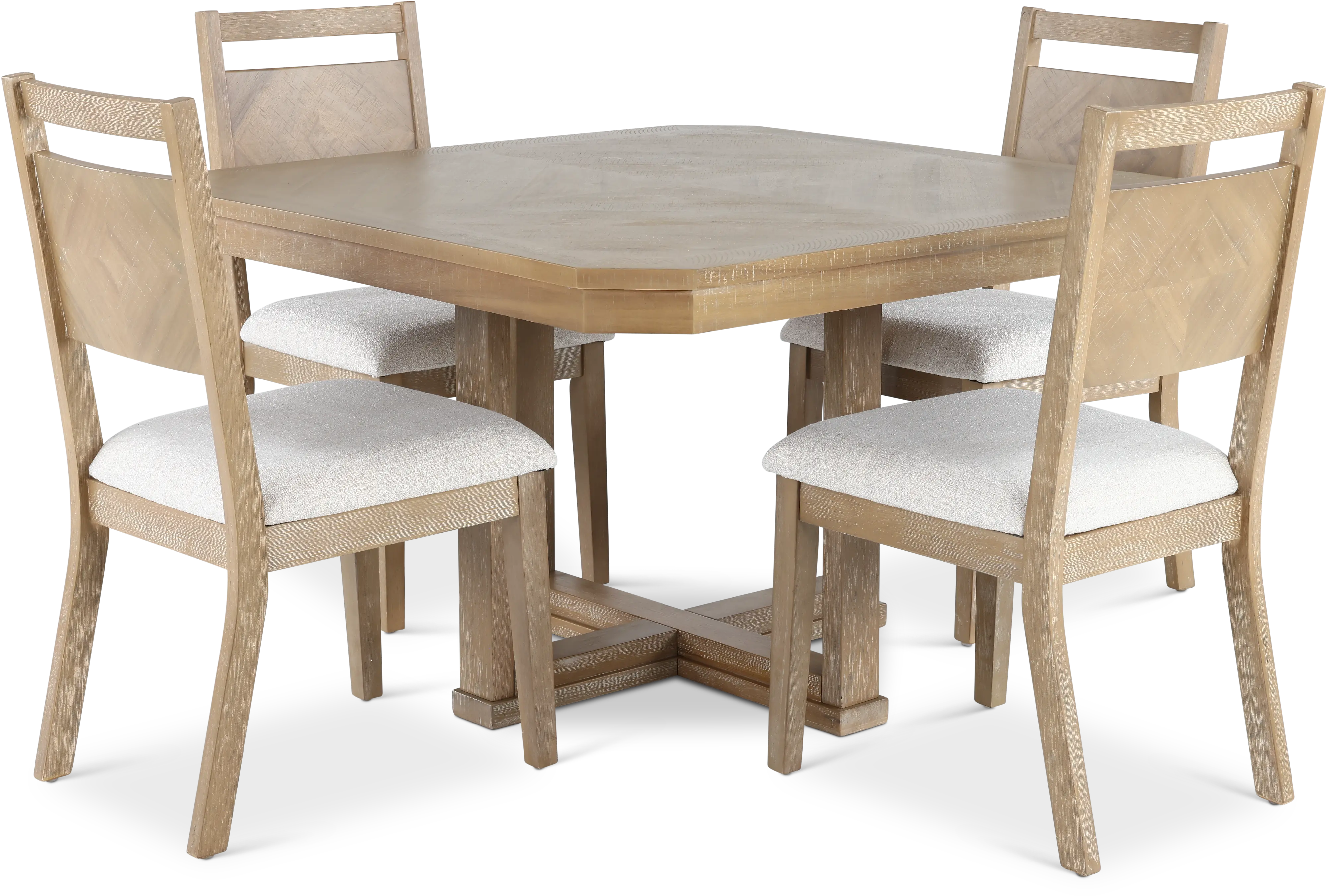 Denver Natural 5 Piece Dining Set-1