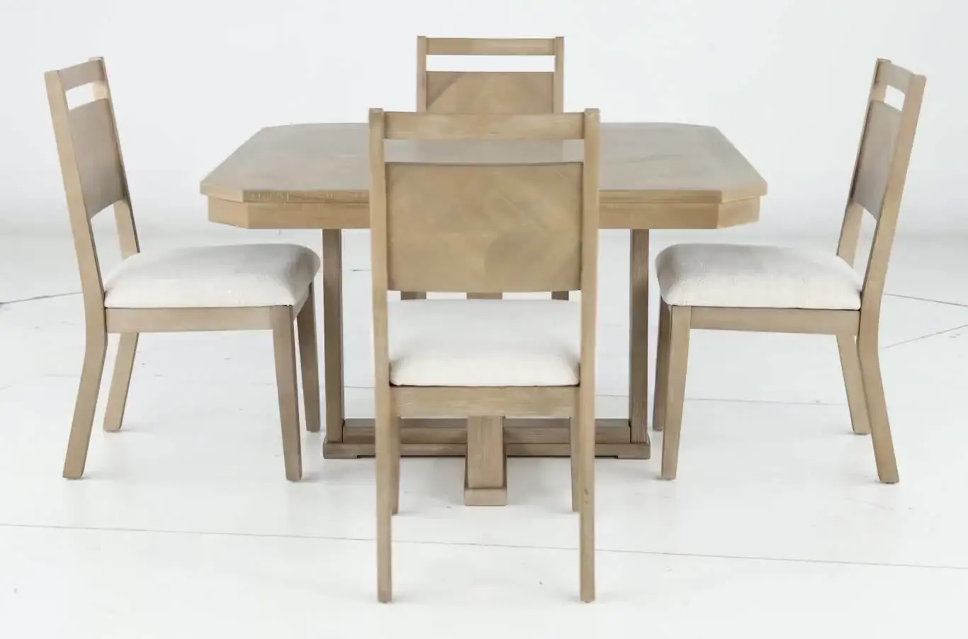 Denver Natural 5 Piece Dining Set-5