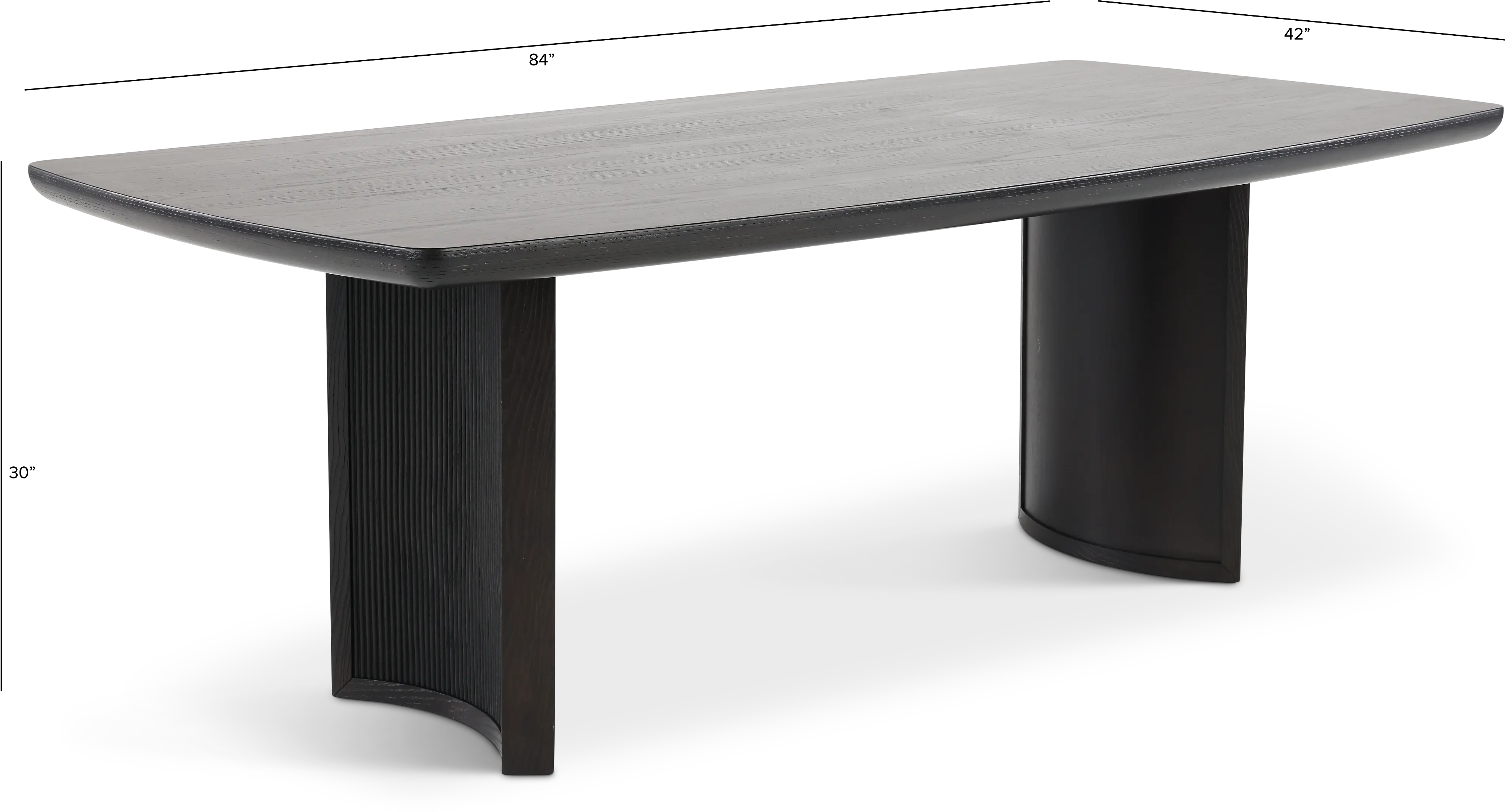 Treviso Espresso Brown Dining Table-3