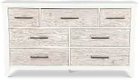 142-BR31 Backroads Weathered White Dresser