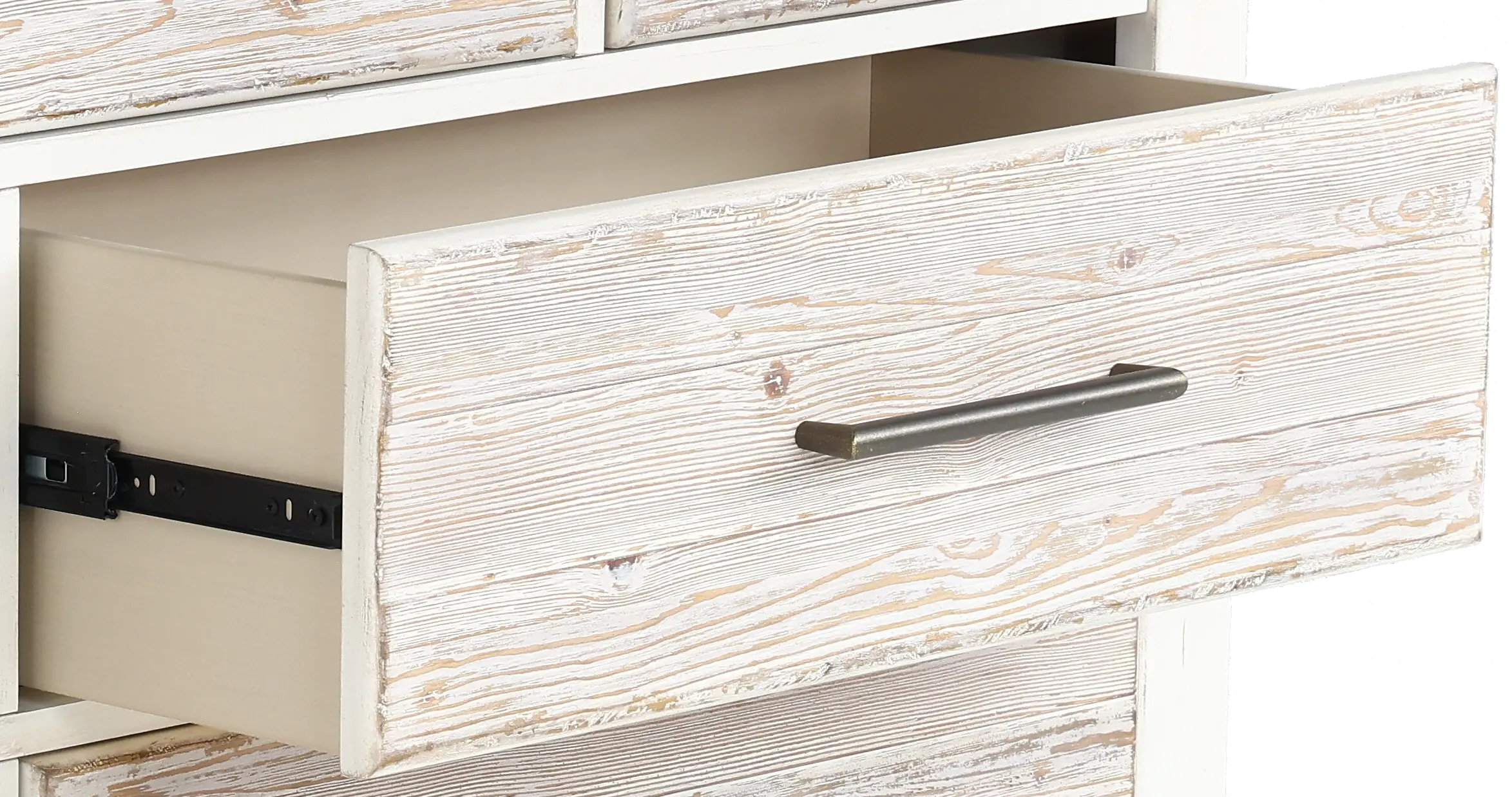 142-BR31 Backroads Weathered White Dresser-4