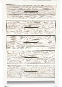 142-BR41 Backroads Weathered White Chest of Drawers