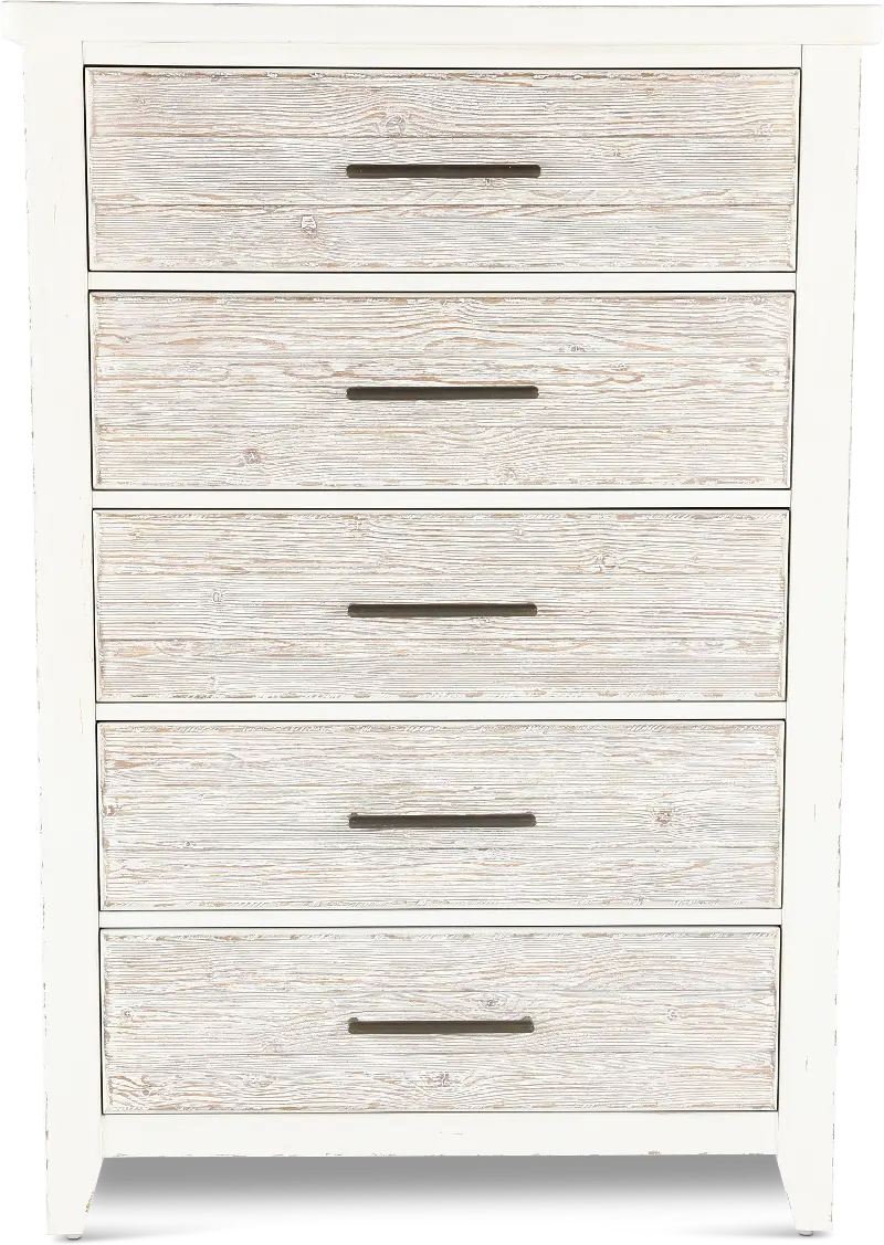 Backroads Weathered White Chest of Drawers